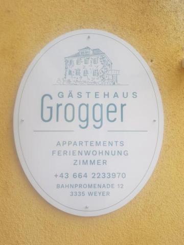 Gaestehaus Grogger Weyer Markt Εξωτερικό φωτογραφία